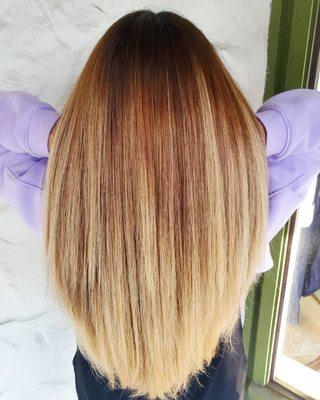 Beautiful Thick Hair Balayage