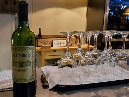 A delicious Bordeaux on the menu at Tighe's Bistro Americain