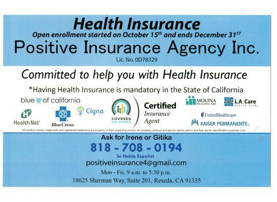 Positive Insurance Agency