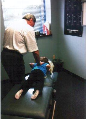 Chiropractic care is for all ages.