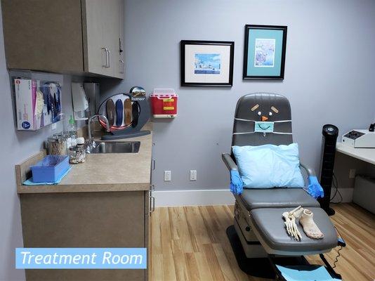 One of our optimized treatment rooms