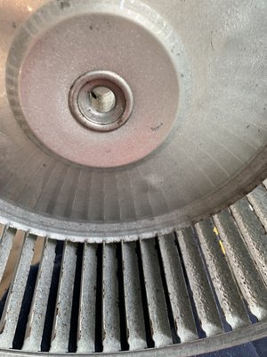 Blower after cleaning