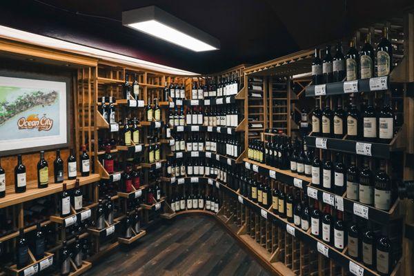 2,200+ Wines & One of New Jersey's Largest Temperature Controlled Wine Cellars!