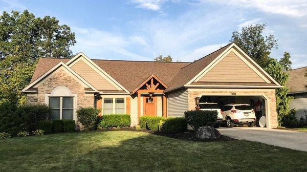 Roofing, siding, entryways, and other exterior work