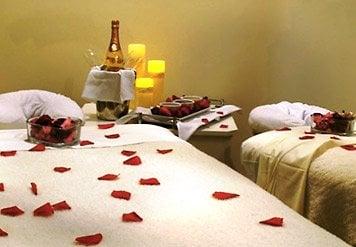 Couples massage room