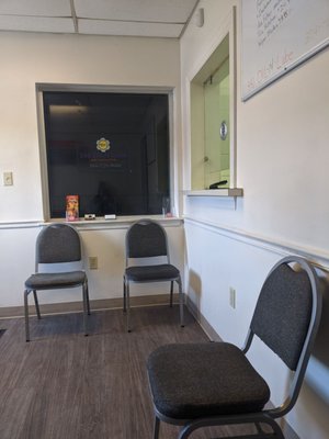 Waiting area