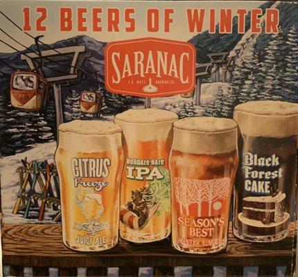 Saranac winter mix pack