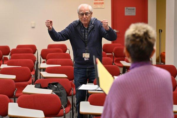 A former actor directs a theater workshop reading of "The Laramie Project