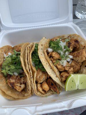 Pollo tacos