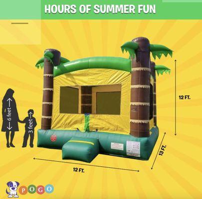 For Rent - Huge Jungle Themed Bouncy House