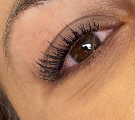 Textured wispy eyelash extensions Grass Valley CA