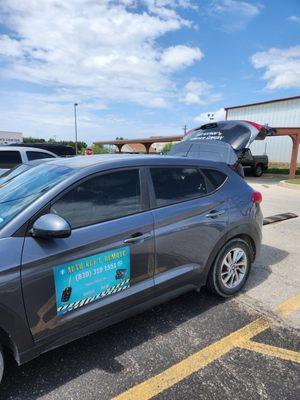 You'll see our mobile vehicle working on-site with vehicles all over Eagle Pass, tx and the surrounding areas!