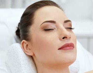 Hair-free skin after electrolysis treatment