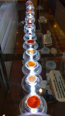 Largest line of in house concentrates in Southern Oregon, featuring 16 different varieties!