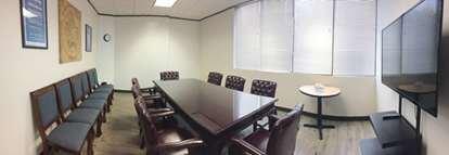 Large Conference Room seats 8-10 people