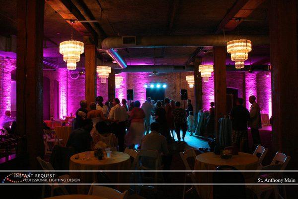 Wedding uplighting by Instant Request