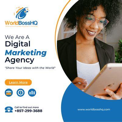 WorldBossHQ Digital Marketing Ad