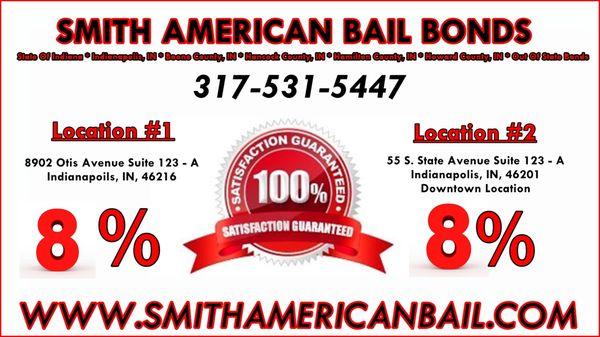 8% Bail Bonds 317-531-5447