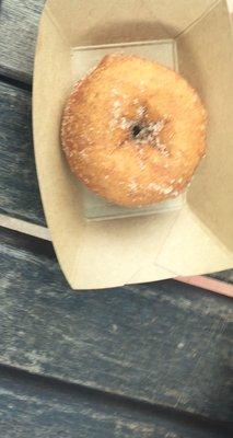 Apple butter donut