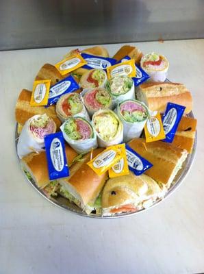 Sandwich platter