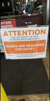 Masks Required