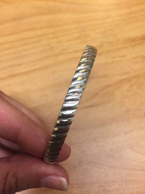 Tag said it was Sterling Silver. Nope!