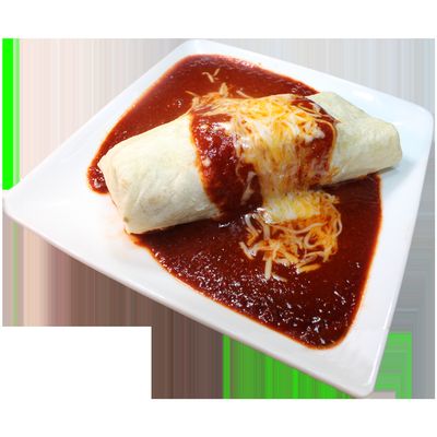 Make any burrito "WET" with New Mexico RED or GREEN sauce!