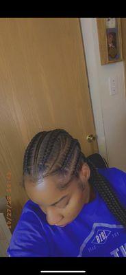 Feed in braids