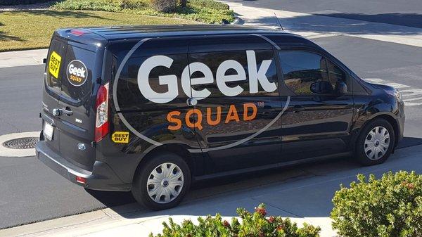 Geek Squad Truck