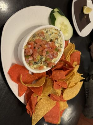 Spinach cheese dip