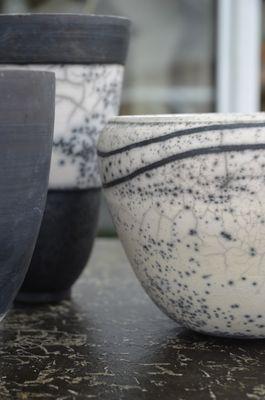 Raku Collection by Ceramicist Lauren Gelgore Kaplan