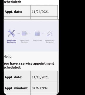 Appointment no show