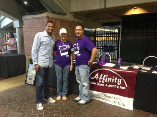 Supporting Alzheimer's Association with Fox 2 Roop Raj