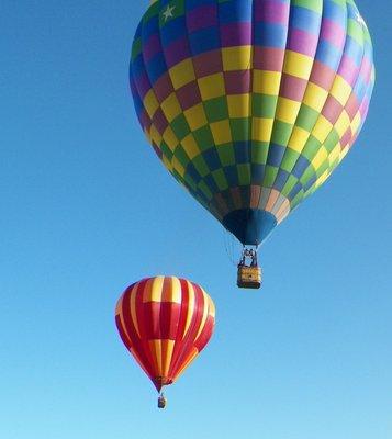 Bear Valley Hot Air Balloon Festival - DLE supplied all the propane for these flying machines!