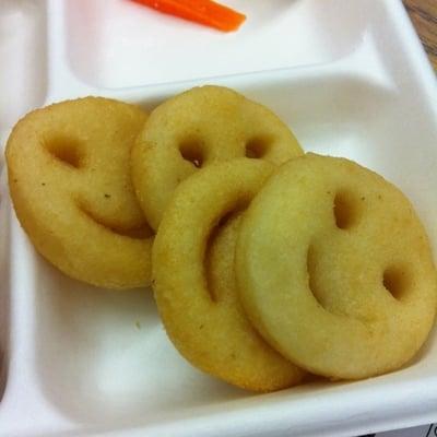 Potato Smiles.