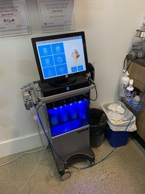 Hydrafacial machine!