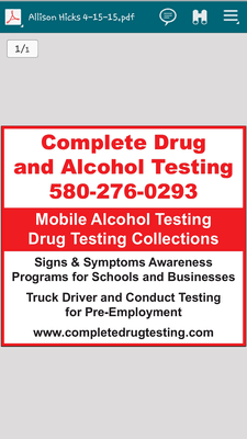 Complete Drug and Alcohol Testing