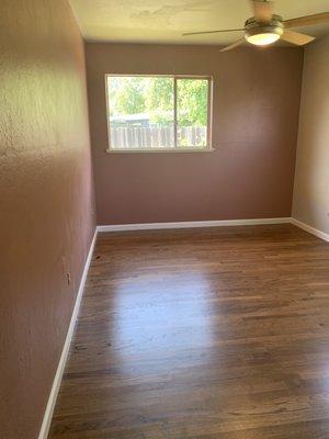 Hardwood floors refinished