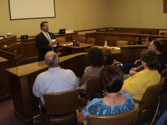 Aaron Woods in court