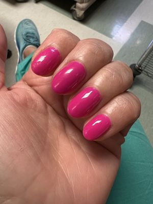 Gel manicure