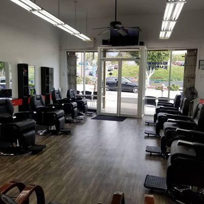 The Newly remodelled Headmaster barbershop