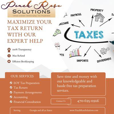 Tax Professional located in Georgia serving all 50 states.