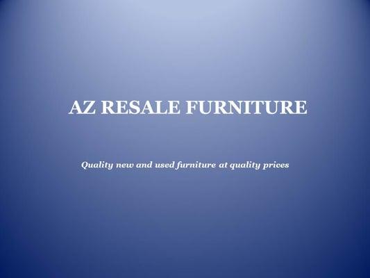 AZ Resale Furniture