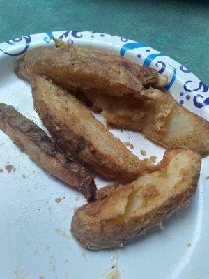 Soggy Wet and Greasy  potato wedges