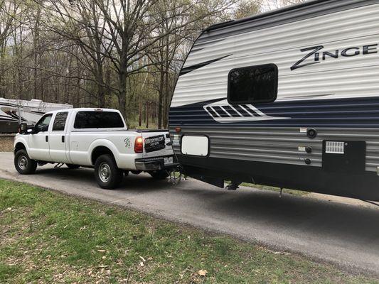 RV, camper, fifth-wheel detailing.