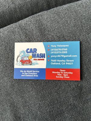 Carwash full service