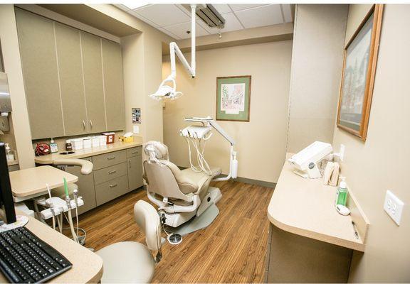 Clean and modern treatment rooms.