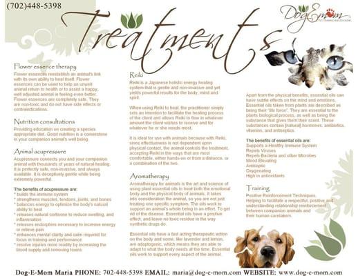 Brochure http://dog-e-mom.com/Brochure/Dog-E-Mom-Brochure.pdf