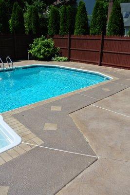 Concrete Pool Deck Resurfacing