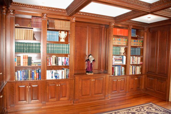 High End Library Bookshelves